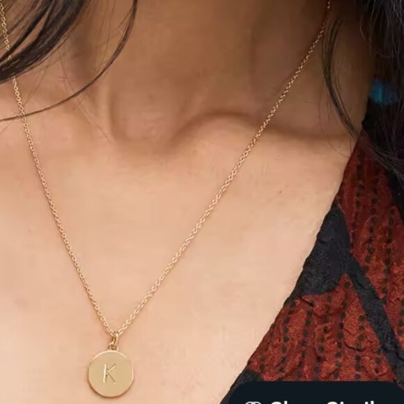 Kate Spade Gold Initial C Necklace - Picture 1 of 4
